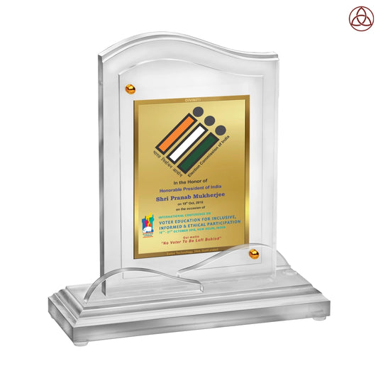 Acrylic Trophy Award |Congratulations Trophy For Celebrations, Ceremony, Events & Functions- Size 3