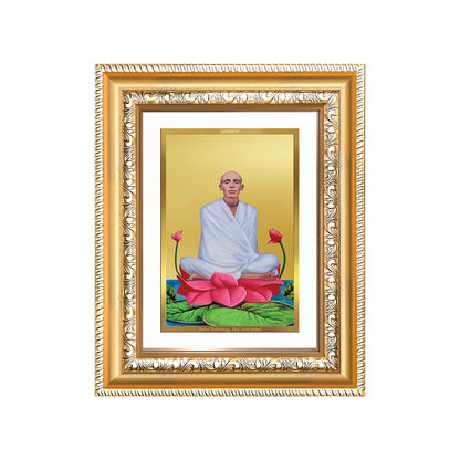 Diviniti 24K Gold Plated Ram Thakur (Classic) Divine Wall and Table Top Frame for Home Mandir & Office Decor | Luxury Spiritual Gift
