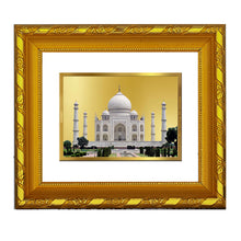 Load image into Gallery viewer, DIVINITI 24K Gold Plated Taj Mahal Photo Frame For Home Wall Decor, TableTop, Luxury Gift (15.0 X 13.0 CM)
