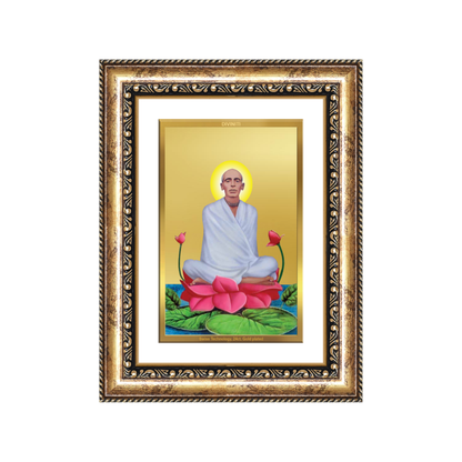 Diviniti 24K Gold Plated Ram Thakur (Classic) Divine Wall Frame for Home Mandir & Office Decor | Luxury Spiritual Gift