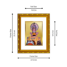 Load image into Gallery viewer, DIVINITI 24K Gold Plated Khatu Shyam Photo Frame For Home Wall Decor, Puja Room, Gift (21.5 X 17.5 CM)
