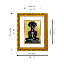 Load image into Gallery viewer, DIVINITI 24K Gold Plated Parshvanatha Photo Frame For Home Decor, Prayer, Gift (21.5 X 17.5 CM)
