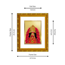 Load image into Gallery viewer, DIVINITI 24K Gold Plated Maa Tara Wall Photo Frame For Living Room, Tabletop (21.5 X 17.5 CM)
