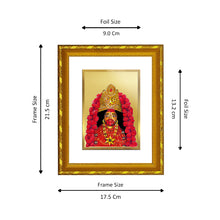 Load image into Gallery viewer, DIVINITI 24K Gold Plated Maa Tara Wall Photo Frame For Living Room, Tabletop (21.5 X 17.5 CM)