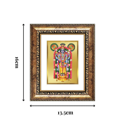 Diviniti 24K Gold Plated Guru Vayurappan Sacred Sikh Table Top Frame for Home Decor & Office Ambiance | Premium Spiritual Gift