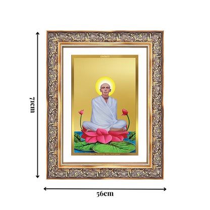 Diviniti 24K Gold Plated Ram Thakur (Classic) Divine Wall Frame for Home Mandir & Office Decor | Luxury Spiritual Gift