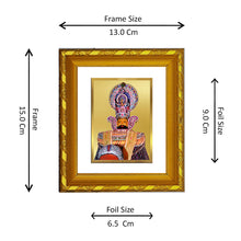 Load image into Gallery viewer, DIVINITI 24K Gold Plated Khatu Shyam Photo Frame For Home Wall Decor, TableTop, Puja (15.0 X 13.0 CM)
