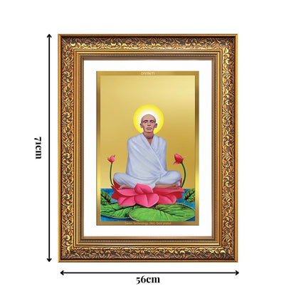 Diviniti 24K Gold Plated Ram Thakur (Classic) Divine Wall Frame for Home Mandir & Office Decor | Luxury Spiritual Gift