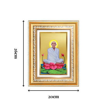 Diviniti 24K Gold Plated Ram Thakur (Classic) Divine Wall Frame for Home Mandir & Office Decor | Luxury Spiritual Gift