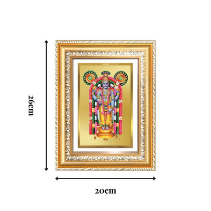 Diviniti 24K Gold Plated Guru Vayurappan (Classic) Sacred Sikh Wall Frame for Home Decor & Office Ambiance | Premium Spiritual Gift