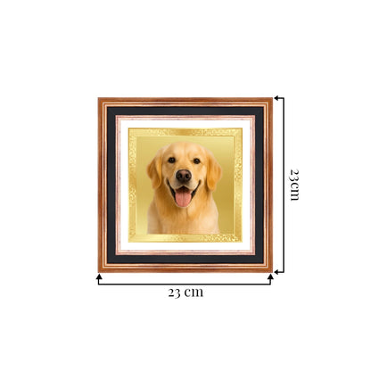 Portrait on Gold | Immortalise Your Classic Square Photo Frame in 24K Gold Plated Foil