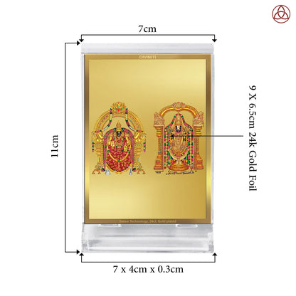 24 Karat Gold Plated Foil Divine Luxury Car Frame