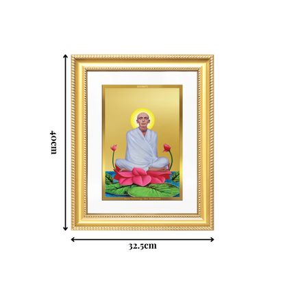 Diviniti 24K Gold Plated Ram Thakur (Classic) Divine Wall Frame for Home Mandir & Office Decor | Luxury Spiritual Gift