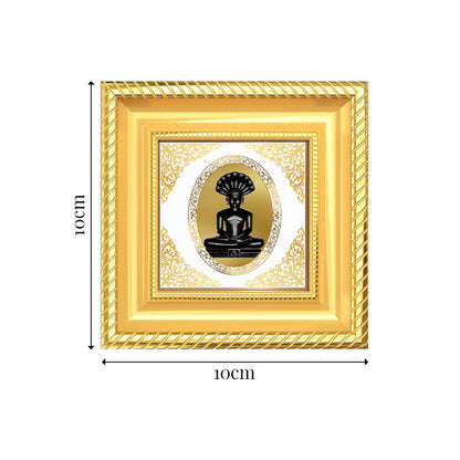 Parshvanath | Divine Jain Tirthankar Royal Tabletop Photo Frame in 24K Gold Plated Foil