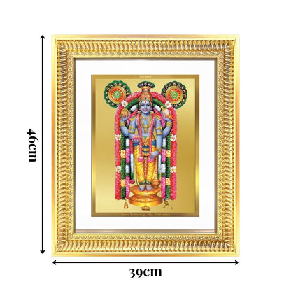 Diviniti 24K Gold Plated Guru Vayurappan (Classic) Sacred Sikh Wall Frame for Home Decor & Office Ambiance | Premium Spiritual Gift