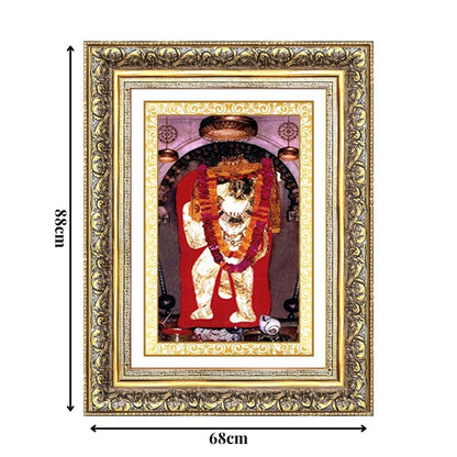 Diviniti 24K Gold Plated Mehndipur Balaji (Classic) Divine Wall Frame for Home Mandir & Office Decor | Luxury Spiritual Gift