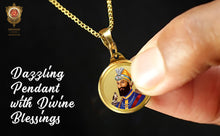 Load image into Gallery viewer, Diviniti 24K Double sided Gold Plated Pendant Guru Gobind Singh &amp; Golden Temple|22 MM Flip Coin (1 PCS)
