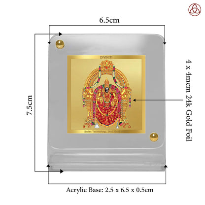 24 Karat Gold Plated Foil Divine Luxury Car Frame