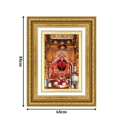 Diviniti 24K Gold Plated Salasar Balaji (Classic) Divine Wall Frame for Home Mandir & Office Decor | Luxury Spiritual Gift