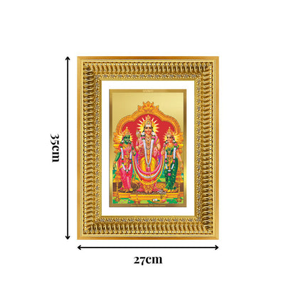 Diviniti 24K Gold Plated Murugan Velli (Classic) Divine Wall Frame for Home Mandir & Office Decor | Luxury Spiritual Gift