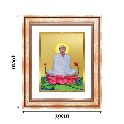 Diviniti 24K Gold Plated Ram Thakur (Classic) Divine Wall Frame for Home Mandir & Office Decor | Luxury Spiritual Gift