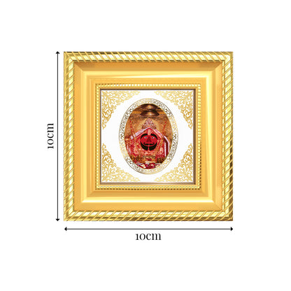Salasar Balaji | Divine Hanuman Form Royal Tabletop Photo Frame in 24K Gold Plated Foil