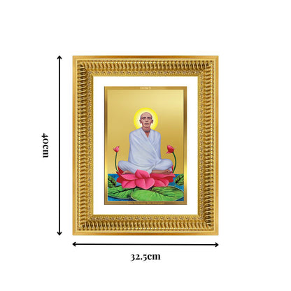 Diviniti 24K Gold Plated Ram Thakur (Classic) Divine Wall Frame for Home Mandir & Office Decor | Luxury Spiritual Gift