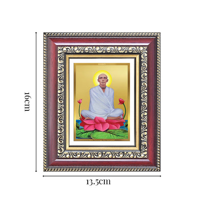 Diviniti 24K Gold Plated Ram Thakur (Classic) Divine Table Top Frame for Home Mandir & Office Decor | Luxury Spiritual Gift