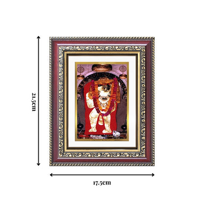 Diviniti 24K Gold Plated Mehndipur Balaji (Classic) Divine Wall and Table Top Frame for Home Mandir & Office Decor | Luxury Spiritual Gift