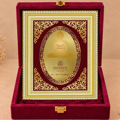24K Gold-Plated Personalized Frame | Premium Gift Box | 35x27 CM