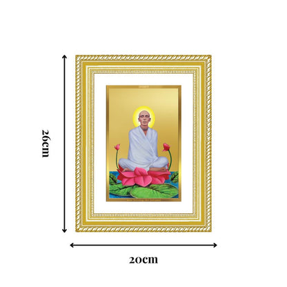 Diviniti 24K Gold Plated Ram Thakur (Classic) Divine Wall Frame for Home Mandir & Office Decor | Luxury Spiritual Gift