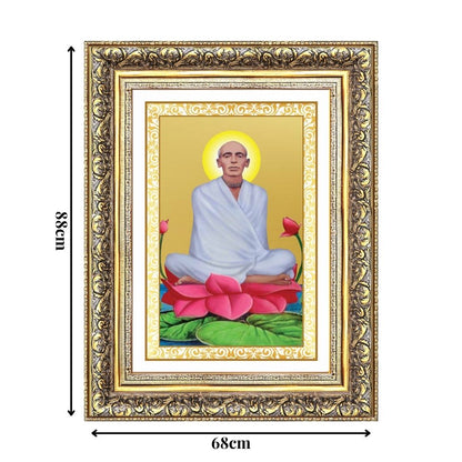 Diviniti 24K Gold Plated Ram Thakur (Classic) Divine Wall Frame for Home Mandir & Office Decor | Luxury Spiritual Gift