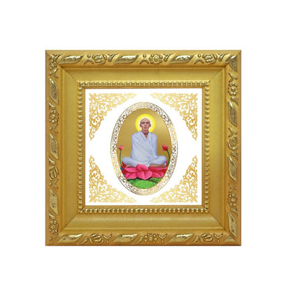 Ram Thakur | Divine Spiritual Saint Royal Tabletop Photo Frame in 24K Gold Plated Foil