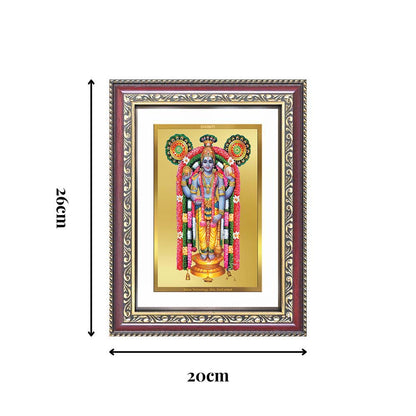 Diviniti 24K Gold Plated Guru Vayurappan (Classic) Sacred Sikh Wall Frame for Home Decor & Office Ambiance | Premium Spiritual Gift