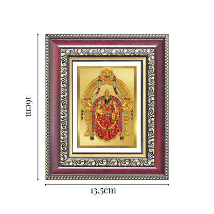Diviniti 24K Gold Plated Padmavati (Classic) Divine Table Top Frame for Home Mandir & Office Decor | Luxury Spiritual Gift