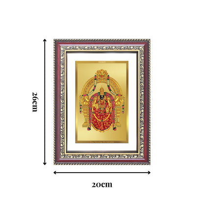 Diviniti 24K Gold Plated Padmavati (Classic) Divine Wall Frame for Home Mandir & Office Decor | Luxury Spiritual Gift