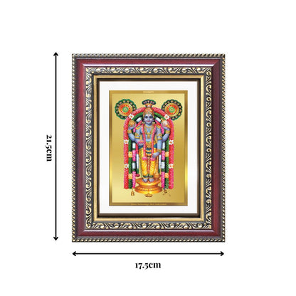 Diviniti 24K Gold Plated Guru Vayurappan (Classic) Sacred Sikh Wall and Table Top Frame for Home Decor & Office Ambiance | Premium Spiritual Gift