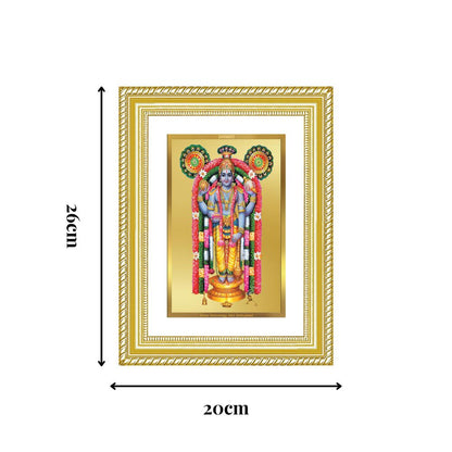 Diviniti 24K Gold Plated Guru Vayurappan (Classic) Sacred Sikh Wall Frame for Home Decor & Office Ambiance | Premium Spiritual Gift