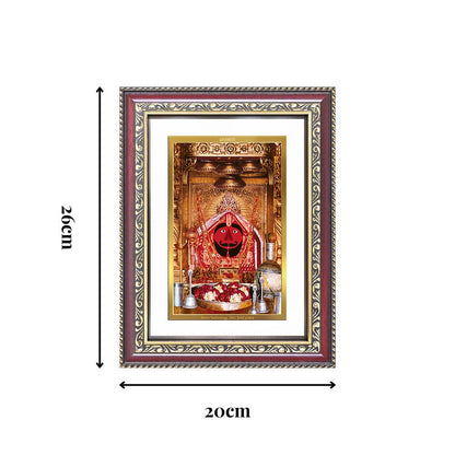 Diviniti 24K Gold Plated Salasar Balaji (Classic) Divine Wall Frame for Home Mandir & Office Decor | Luxury Spiritual Gift