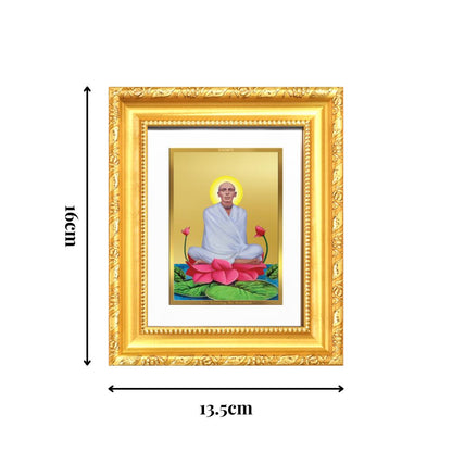 Diviniti 24K Gold Plated Ram Thakur |Divine Table Top Frame for Home Mandir & Office Decor | Luxury Spiritual Gift