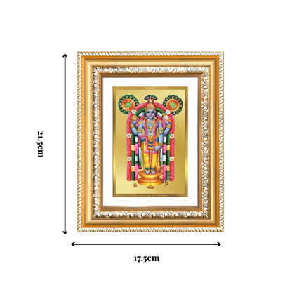 Diviniti 24K Gold Plated Guru Vayurappan (Classic) Sacred Sikh Wall and Table Top Frame for Home Decor & Office Ambiance | Premium Spiritual Gift
