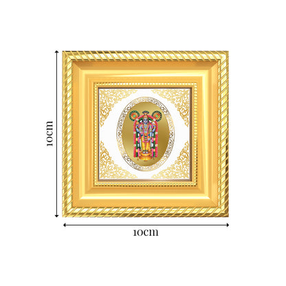 Guru Vayurappan | Divine Krishna Form Royal Tabletop Photo Frame in 24K Gold Plated Foil