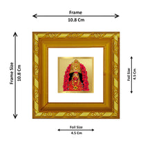 Load image into Gallery viewer, DIVINITI 24K Gold Plated Maa Tara Photo Frame For Home Decor, Living Room, Gift (10.8 X 10.8 CM)