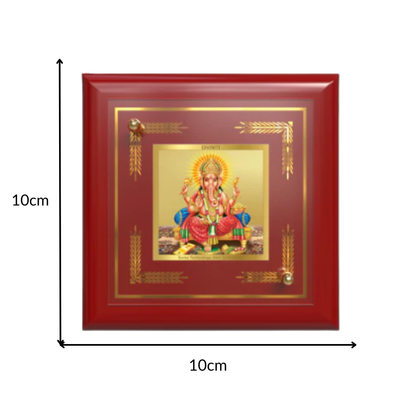 Ganesha | Lord Ganpati Tabletop Frame in 24K Gold Plated Foil