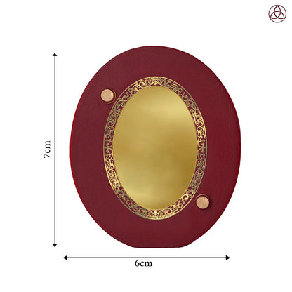 Diviniti MDF Personalization Car Dashboard Frame in 24K Gold Plated Foil