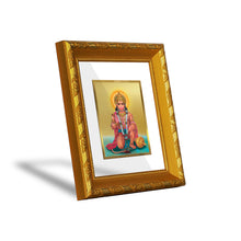 Load image into Gallery viewer, DIVINITI 24K Gold Plated God Hanuman Photo Frame For Home Decor Showpiece, Puja, Festival (15.0 X 13.0 CM)