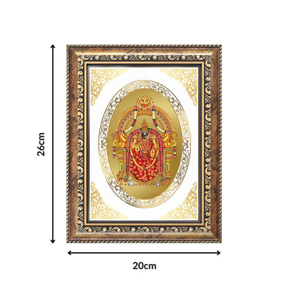 Goddess Padmavati Jain Devi Divine Protection & Prosperity Royal Tabletop Frame in 24K Gold Plated Foil