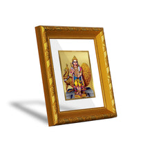 Load image into Gallery viewer, DIVINITI 24K Gold Plated Karthikey Photo Frame For Home Wall Decor, Worship, Gift (15.0 X 13.0 CM)