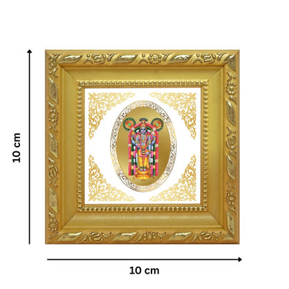 Guru Vayurappan | Divine Krishna Form Royal Tabletop Photo Frame in 24K Gold Plated Foil