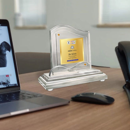 Acrylic Trophy Award | Congratulations Trophy For Celebrations, Ceremony, Events & Functions- Size 1A